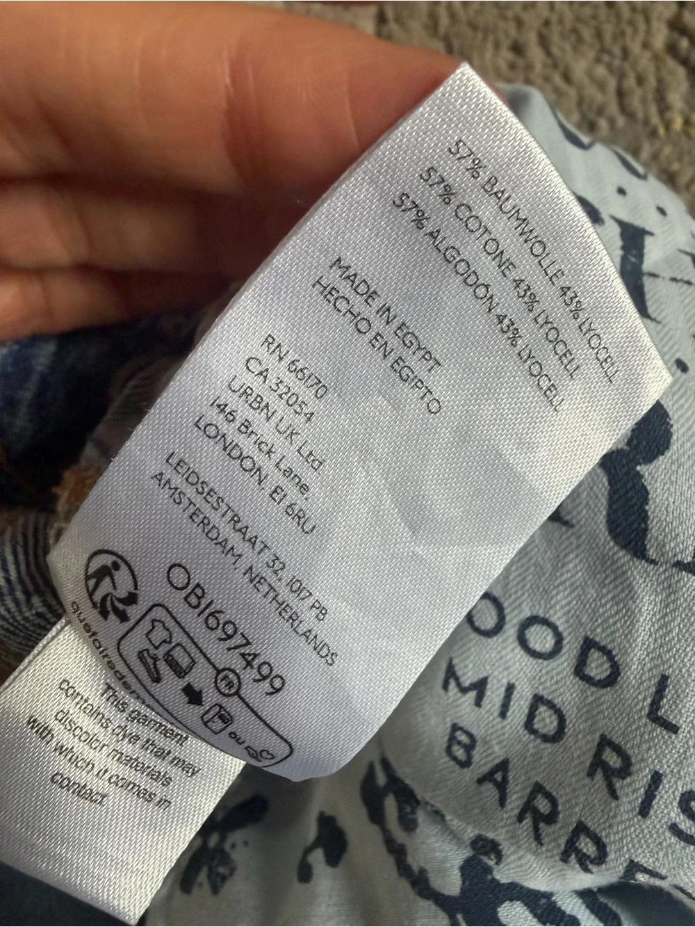 WeThe Free Good Luck Mid Rise Barrel Jeans relaxed slouchy fit 29 - Picture 8 of 15